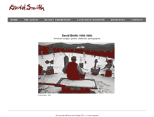 Tablet Screenshot of davidsmithestate.org